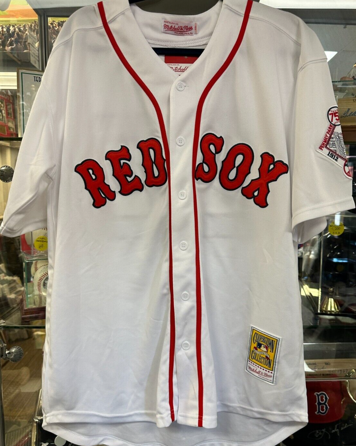 Wade Boggs Signed 1987 Red Sox Mitchell & Ness Jersey W/ HOF 3010 Hits 12x AS