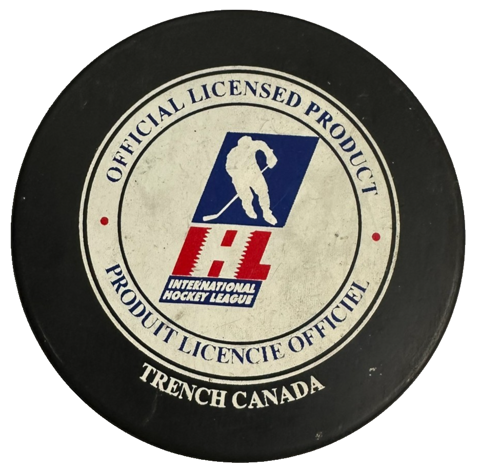 Vintage Minnesota Moose Official Hockey Puck IHL