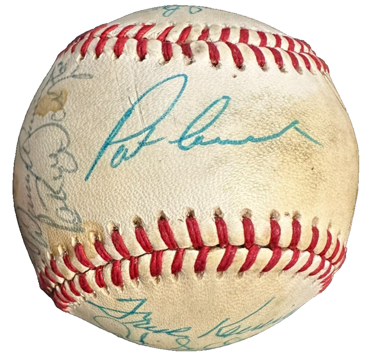 1979 Texas Rangers Team Autographed Baseball