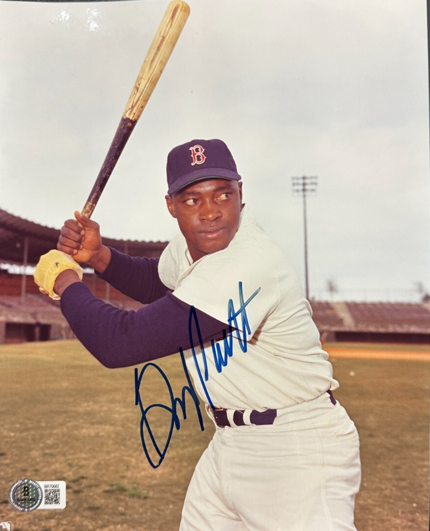 George Scott Autographed Boston Red Sox 8x10 Photo BAS
