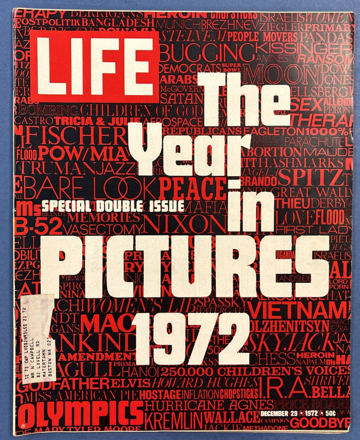 LIFE Magazine December 29 1972 The Year in Pictures Special Double Issue