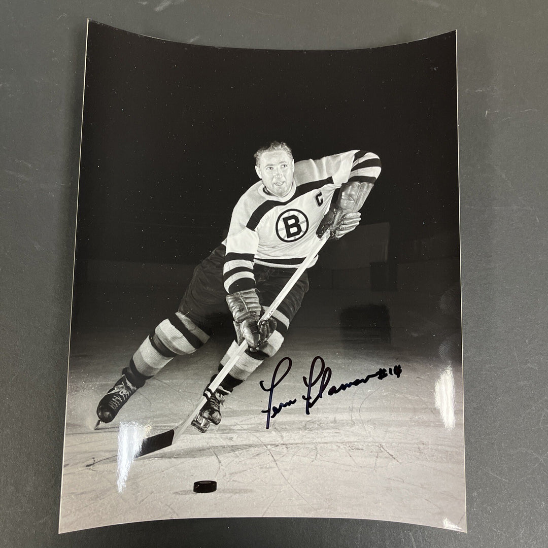 Ferny Flaman Signed 8x10 Boston Bruins Sportsworld