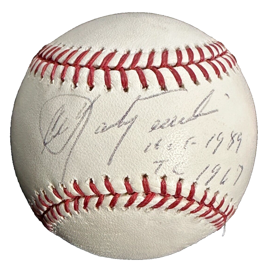 Carl Yastrzemski Signed Fenway Park 100th Anniversary Baseball W HOF 89 TC 1967