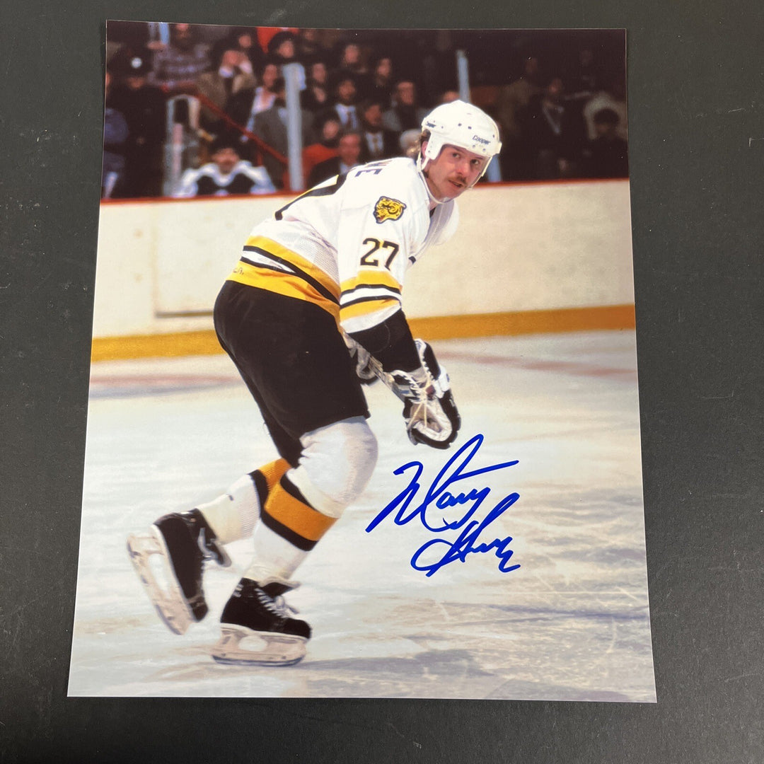 Marty Howe Signed 8x10 Boston Bruins Sportsworld