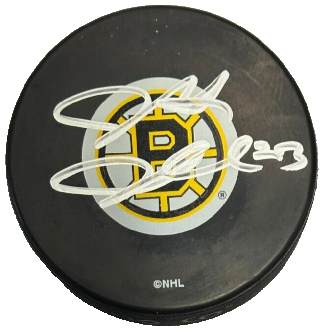 Jeff Jillson Autographed Boston Bruins Hockey Puck NHL