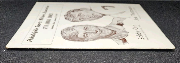 1971 Philadelphia Sports Writers Association 67th Annual Dinner Program Orr