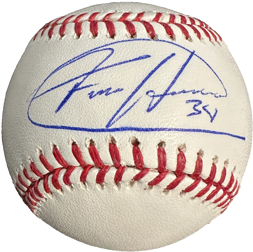Felix Hernandez Autographed Official Major League Baseball Mariners BAS
