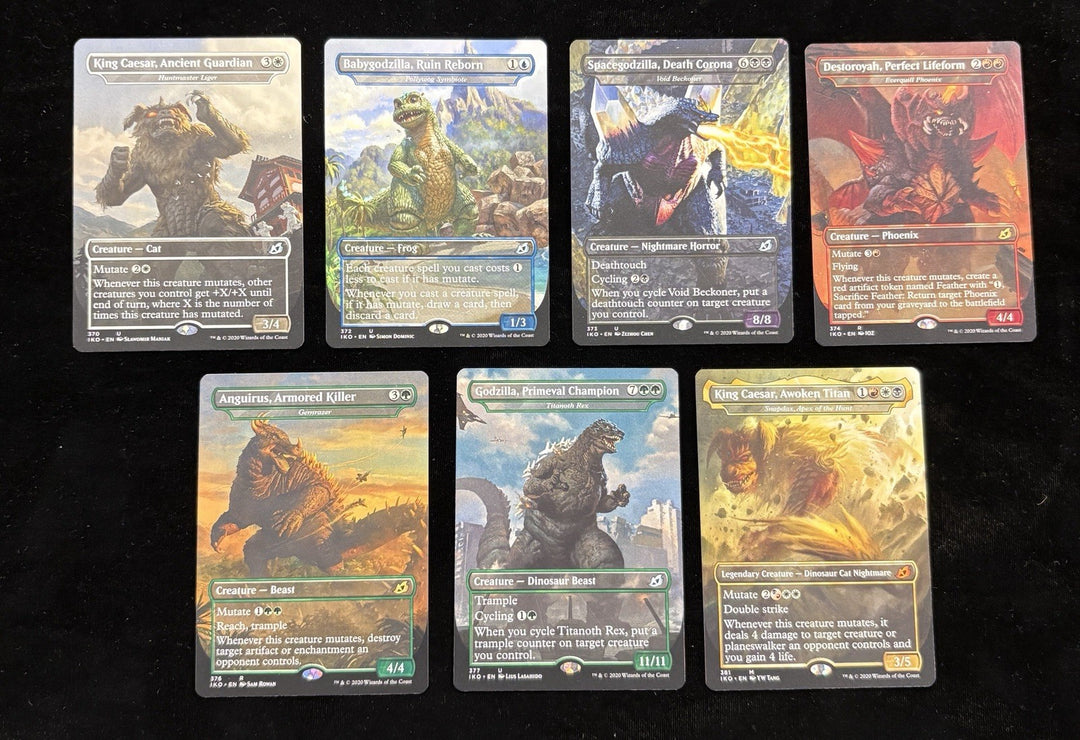 MTG Ikoria Lair Of Behemoths Godzilla Series Monsters Broodmoth Space Godzilla