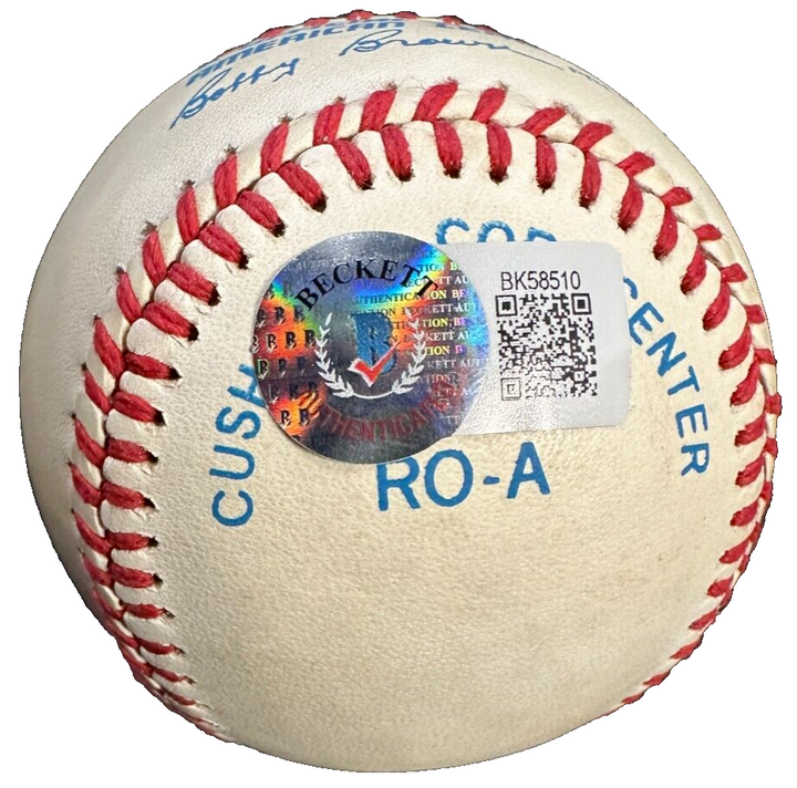 Lefty Gomez Autographed American League Baseball BAS Yankees