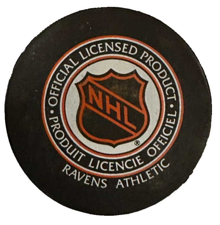 Sergei Samsonov Autographed Boston Bruins Hockey Puck NHL