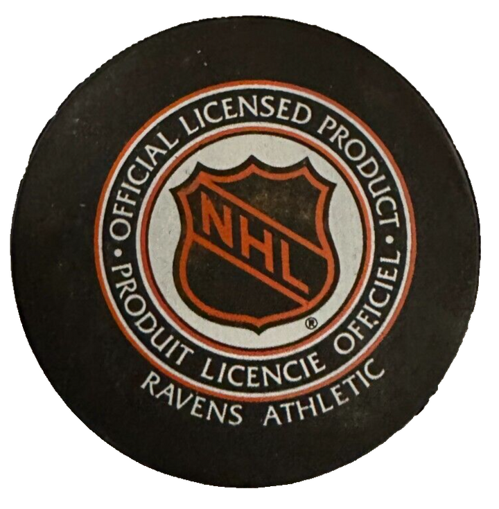 Sergei Samsonov Autographed Boston Bruins Hockey Puck NHL