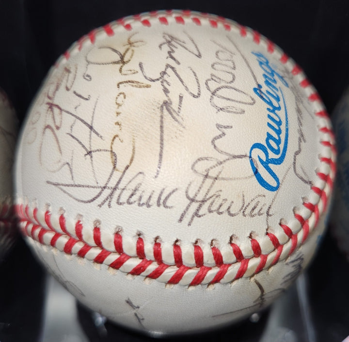 1998 Tampa Bay Rays Signed Spring Training Baseball McGriff Howard