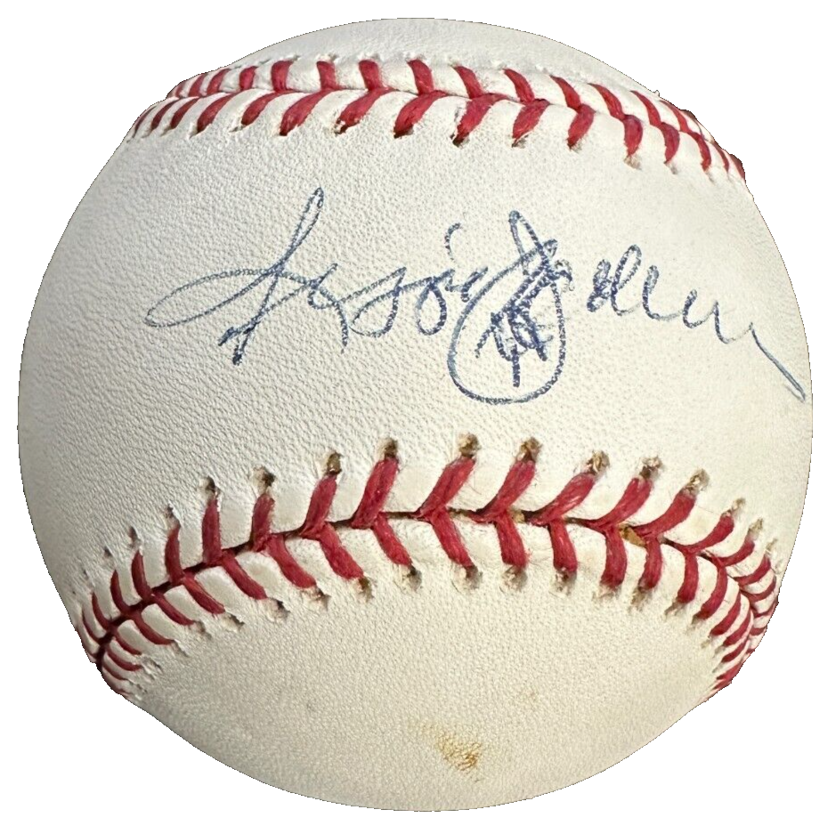 Reggie Jackson Autographed New York Yankees 100th Anniversary Baseball