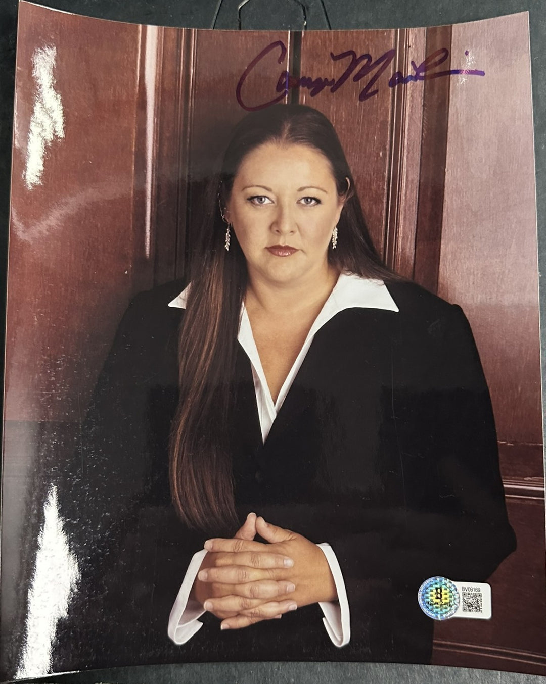 Camryn Manheim Signed Autographed LA Law 8X10 Photo BAS