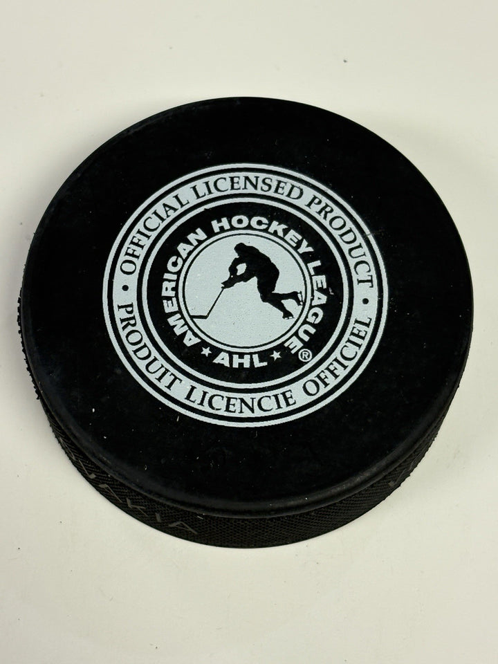 Vintage AHL Portland Pirates Official Hockey Puck