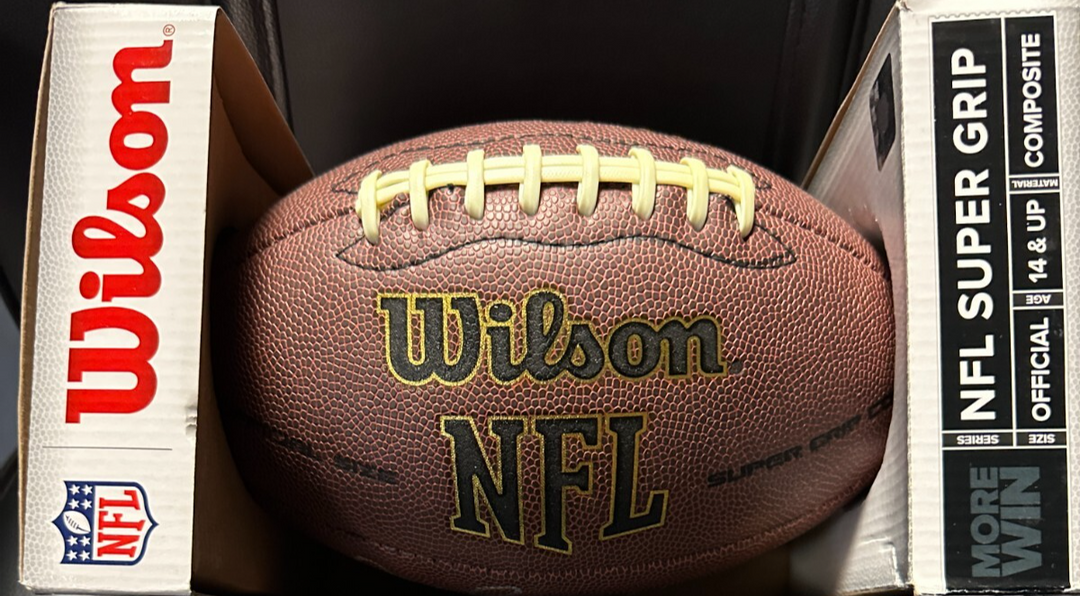 Jackie Smith Autographed Wilson NFL Super Grip Football W/ HOF 94 Cardinals