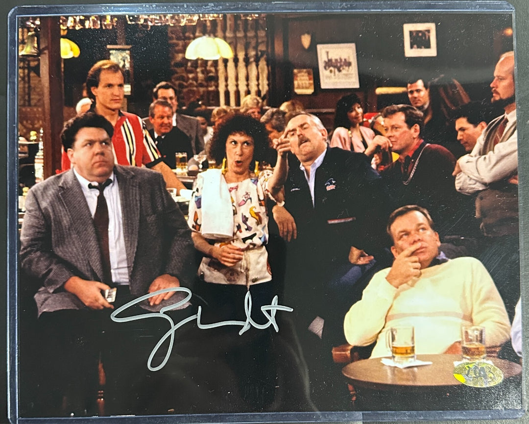 George Wendt Autographed Cheers Cast 8x10 Photo Norm