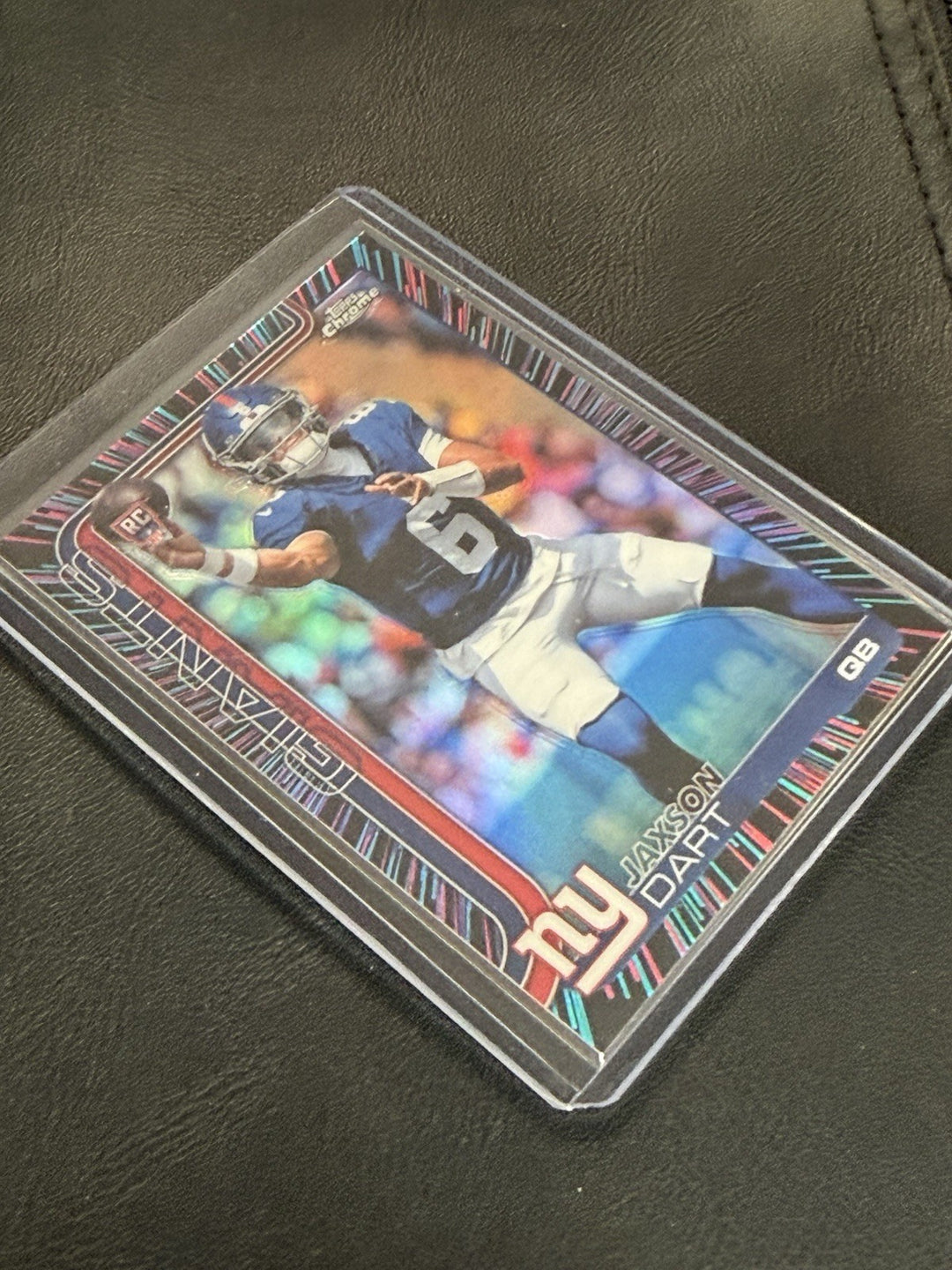 2025 Topps Chrome Jaxson Dart Neon Pulse Refractor Rookie SSP
