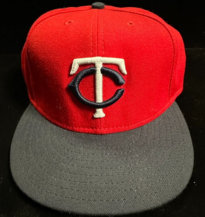 Vintage Minnesota Twins New Era 59/50 Fitted Baseball Hat 7 5/8