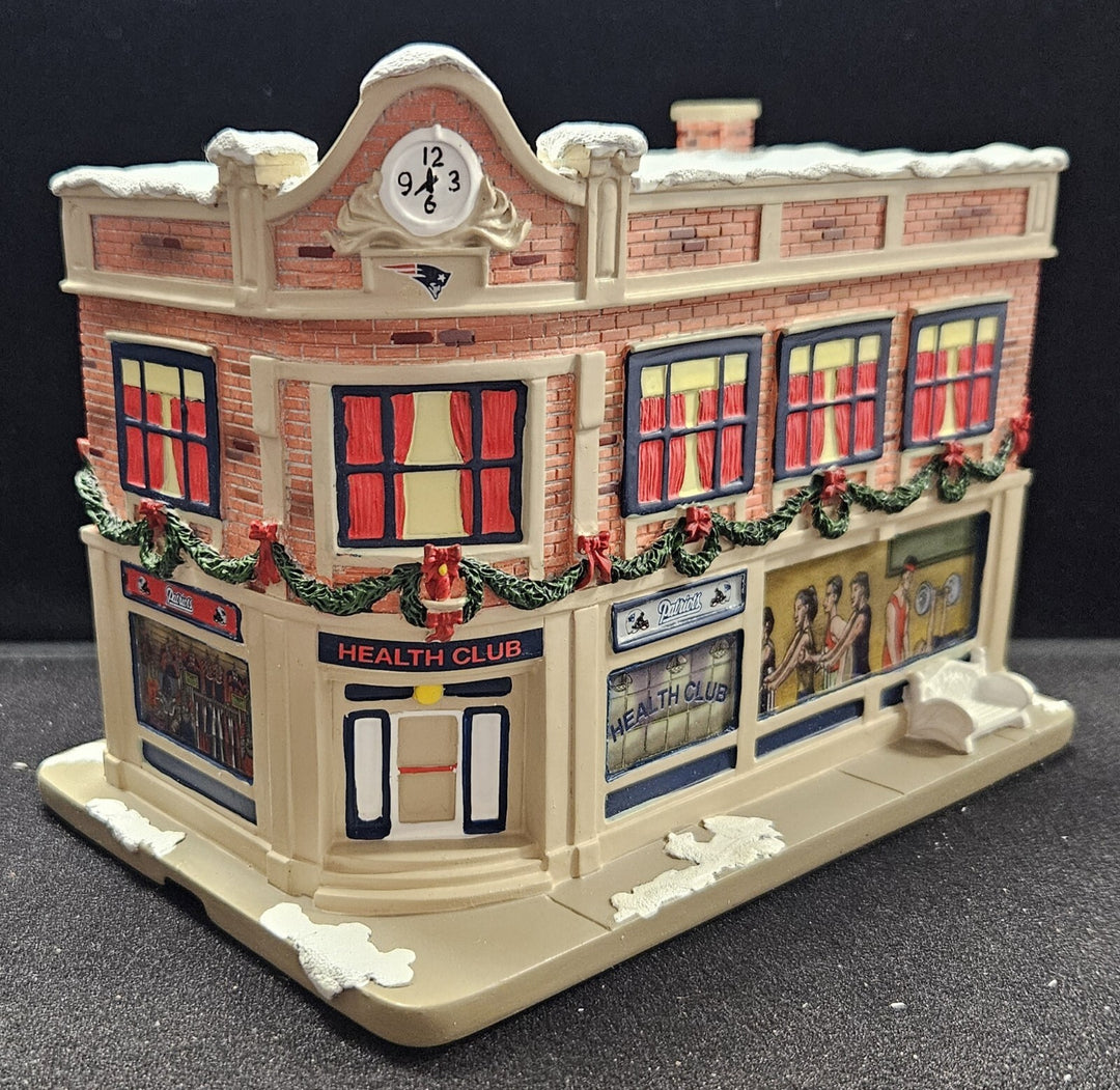 2004 Hawthorne Village New England Patriots Christmas Village Health Club