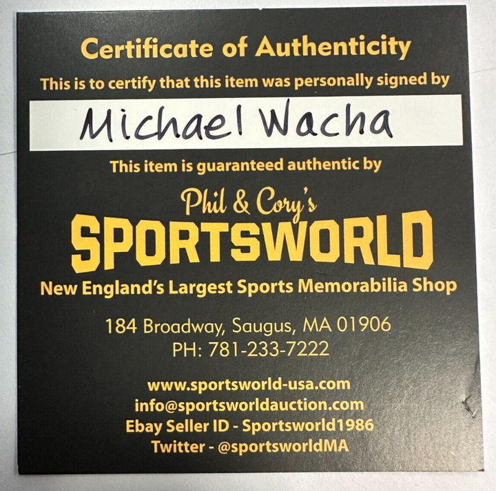 Michael Wacha Autographed Official Major Baseball Cardinals Royals