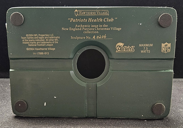 2004 Hawthorne Village New England Patriots Christmas Village Health Club