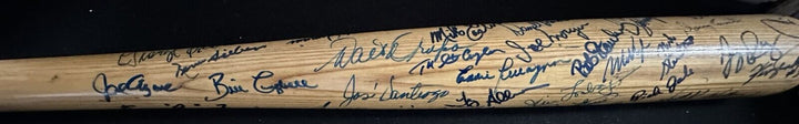 Boston Red Sox Autographed Bat Williams Yaz Tiant Remy Wood