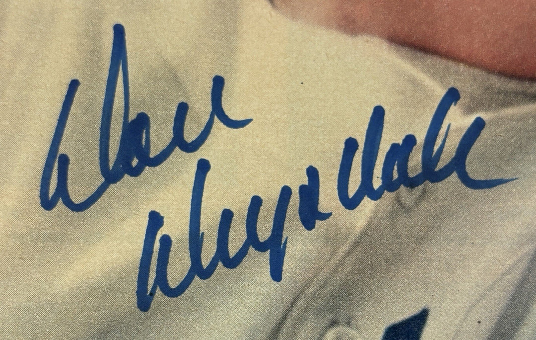 Don Drysdale Signed Magazine Page Beckett Hologram Brooklyn Dodgers