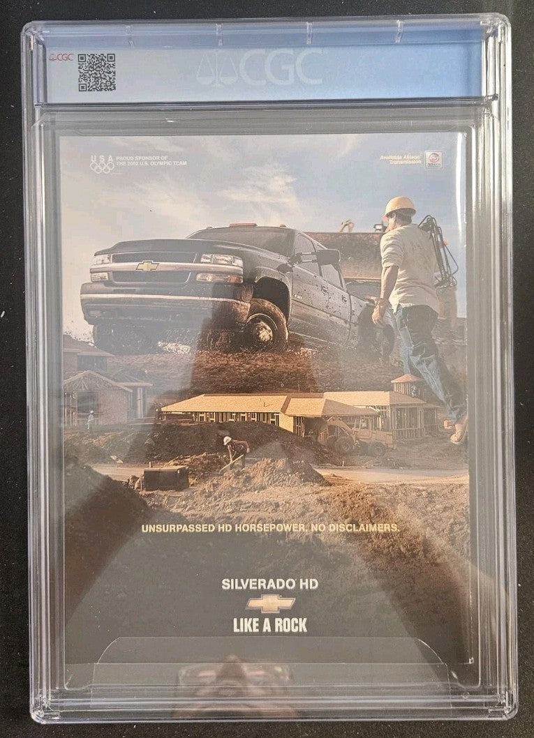 Tom Brady 2001 Super Bowl Champion Commemorative Sports Illustrated CGC 9.4