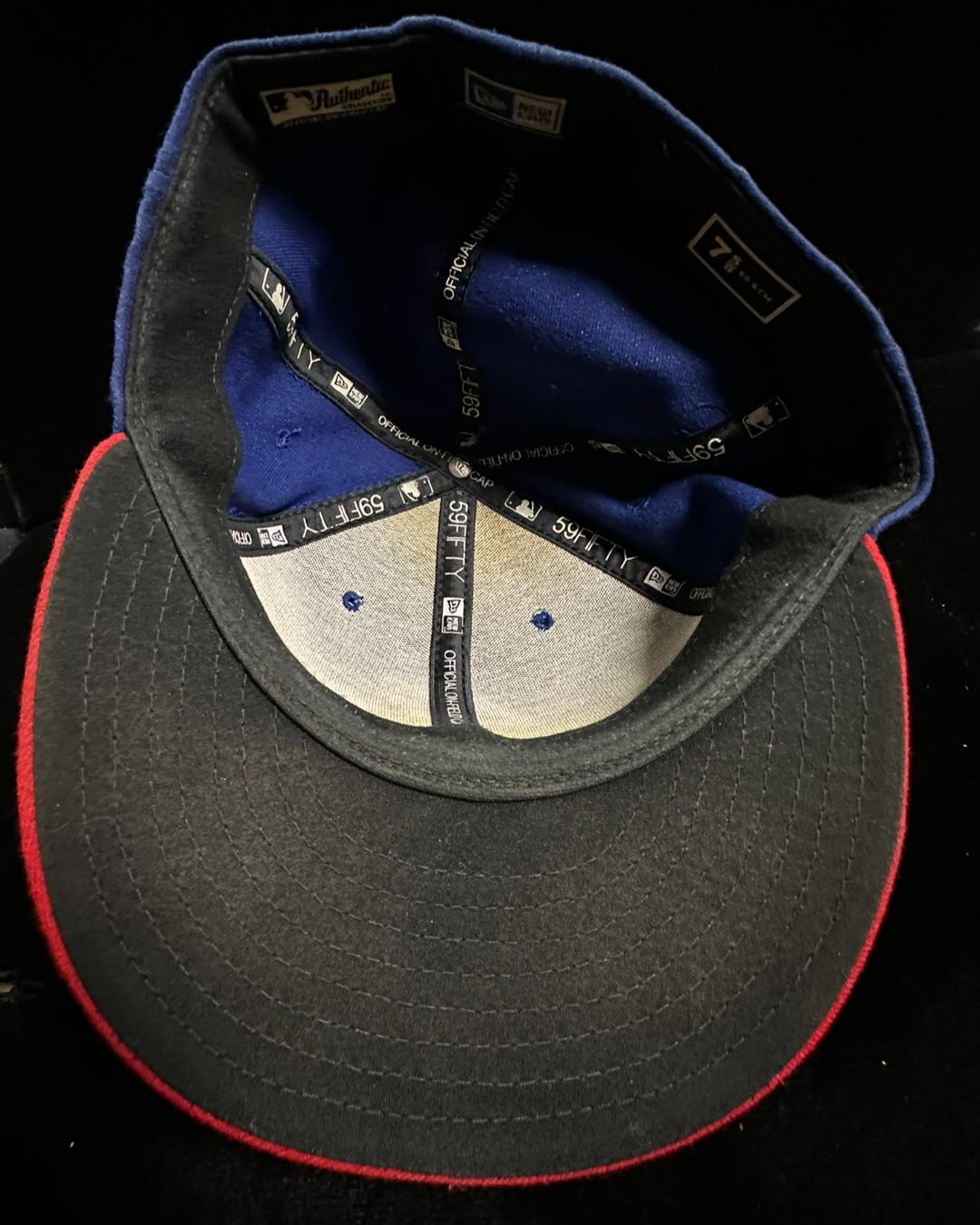 Philadelphia Phillies 2008 World Series New Era Fitted Baseball Hat 7 5/8