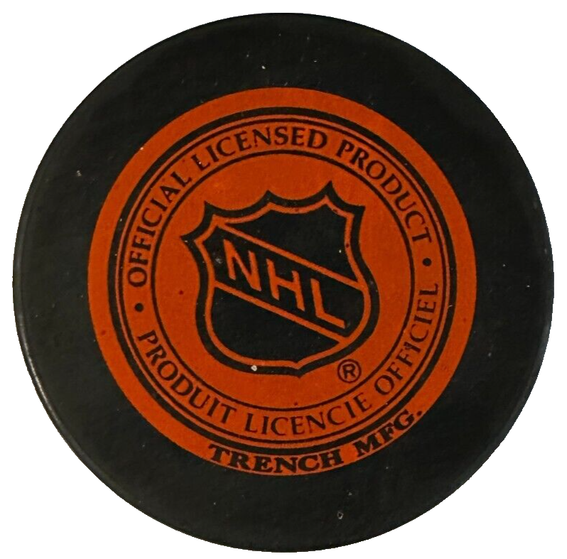 Steve Heinze Autographed Boston Bruins Hockey Puck NHL