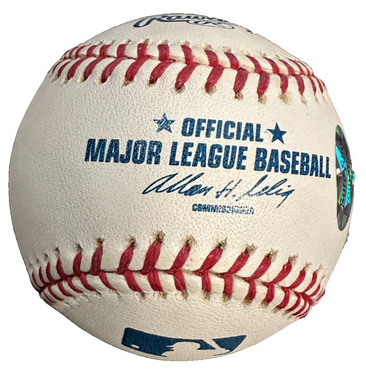 Sparky Lyle Autographed Official Major League Baseball W/ 77 Cy Young Yankees