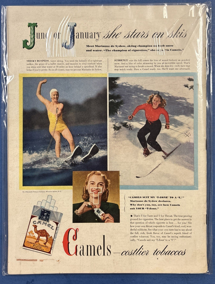 Life Magazine Vintage Basketball January 22 1945