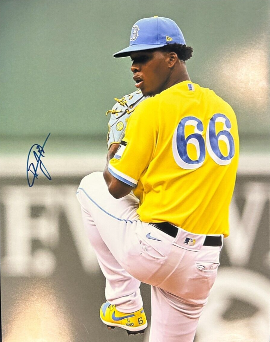 Brayan Bello Autographed 11x14 Photo Boston Red Sox