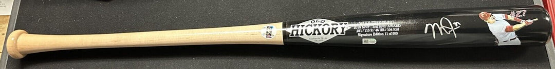 Mike Trout Autographed 2019 AL MVP Award Winner Commemorative Bat /500 MLB Holo