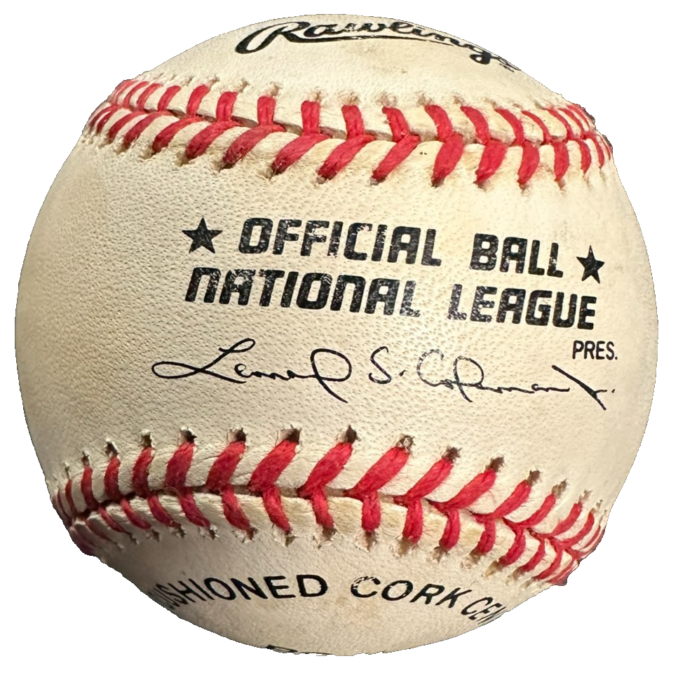 Cory Snyder Autographed Official National League Baseball Cleveland Indians