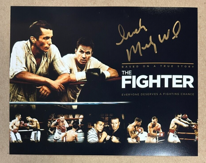 Irish Micky Ward Autographed 8x10 The Fighter Photo +