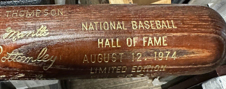 National Baseball Hall of Fame 1974 Induction Day Bat Mickey Mantle Ford /500