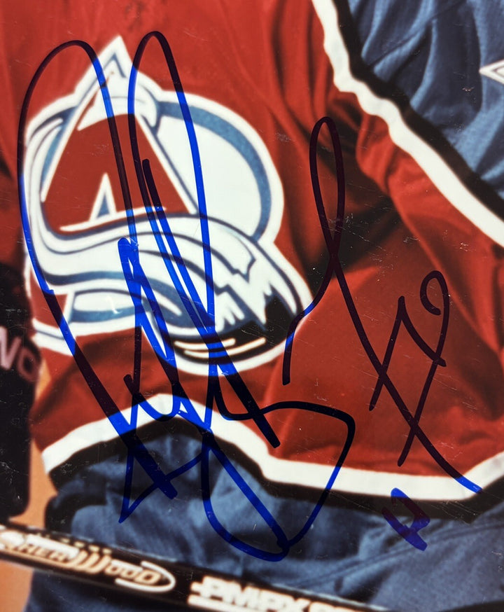 Ray Bourque Signed Colorado Avalanche Stanley Cup 8x10 Photo Beckett COA 