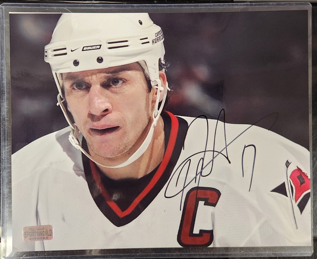 Rod Brind'Amour Autographed 8x10 Photo Carolina Hurricanes Flyers COA 