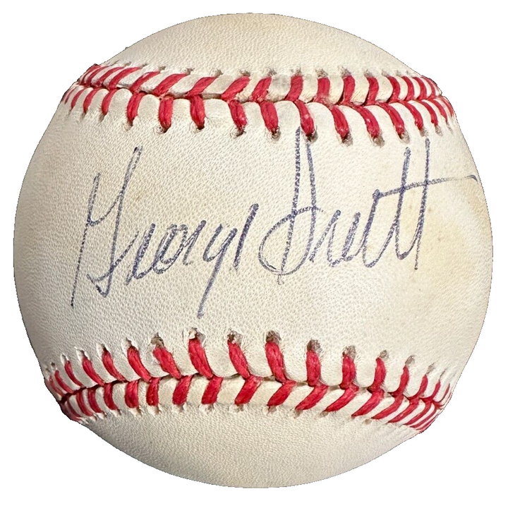 George Scott Autographed Official American League Baseball Red Sox