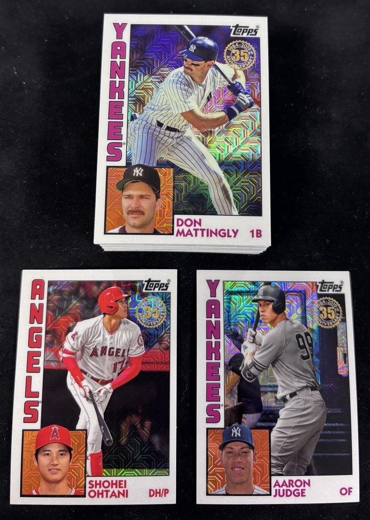 2019 Topps Silver Pack Complete Set (150) Alonso Guerrero Jr. Tatis Judge Ohtani