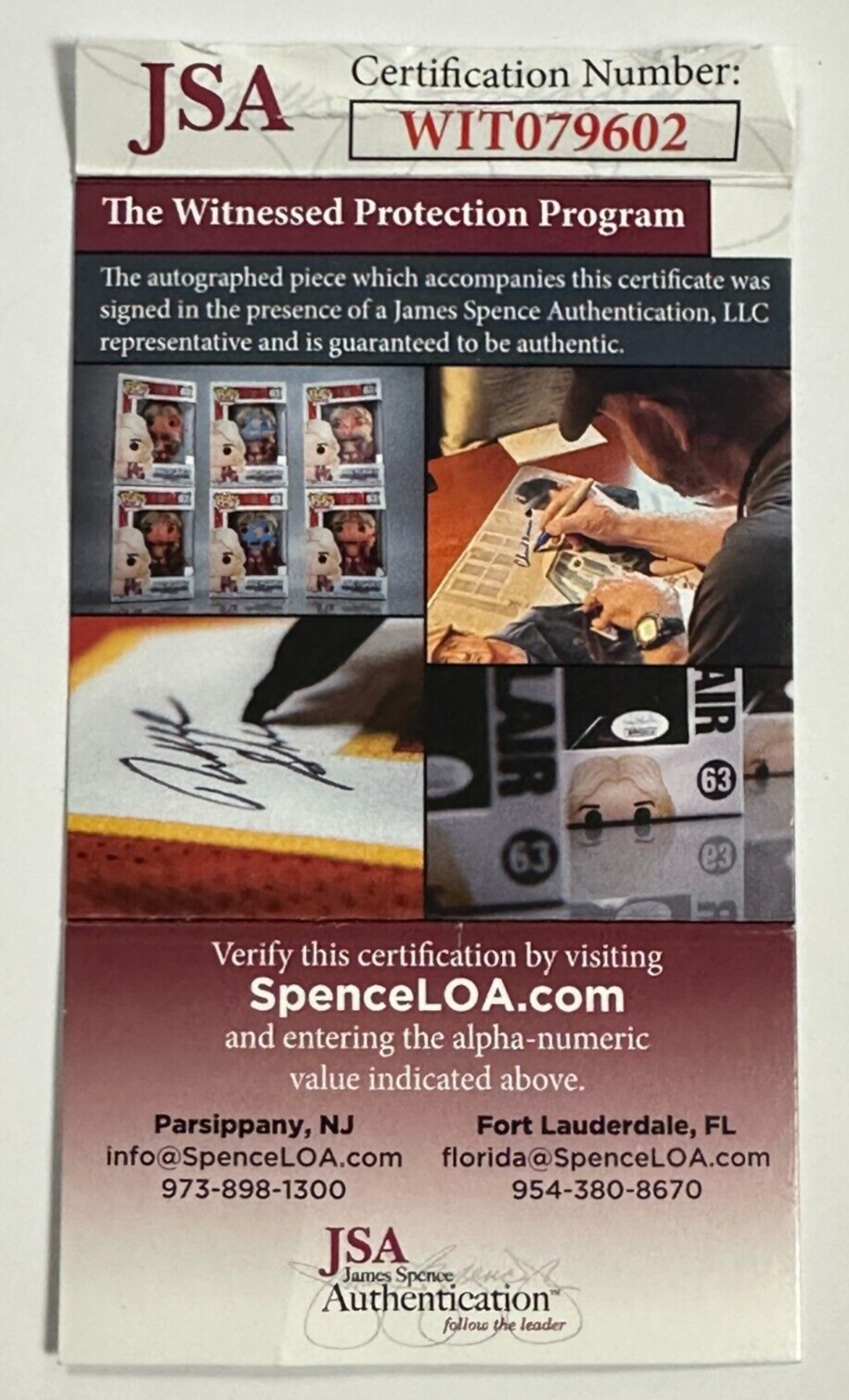 Denis Potvin Autographed New York Islanders Hockey Puck HOF JSA