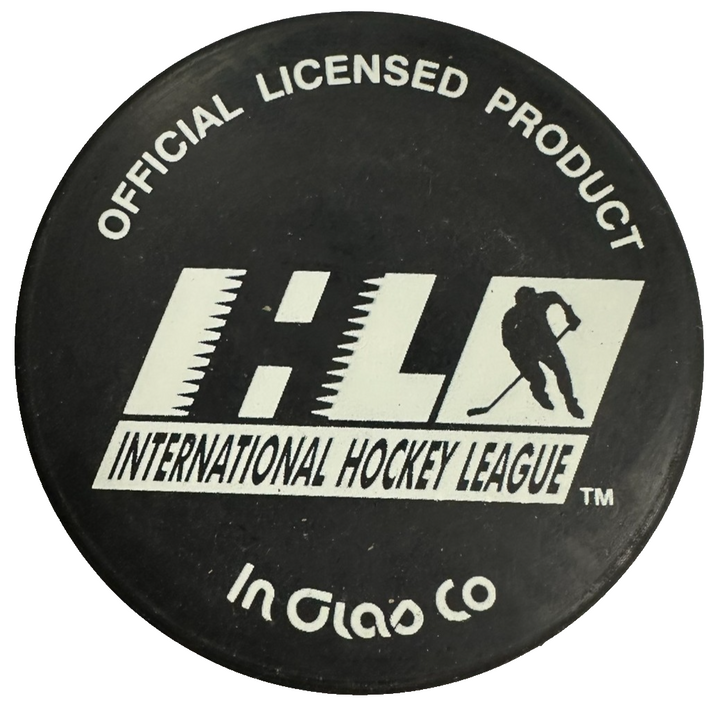 Vintage Las Vegas Thunder Official Hockey Puck IHL