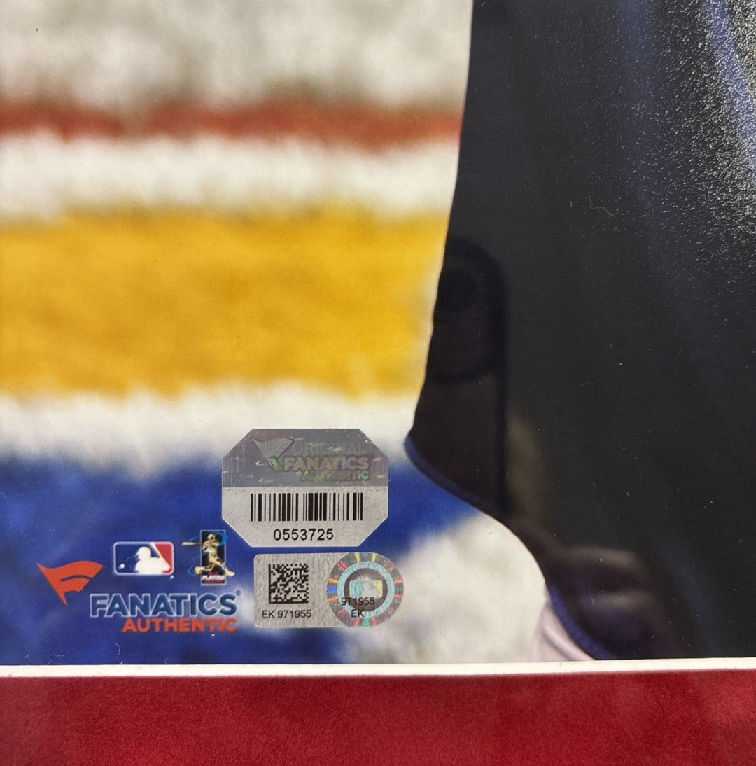 Terry Francona Boston Red Sox Manager  Autographed Framed Picture 16x14 COA