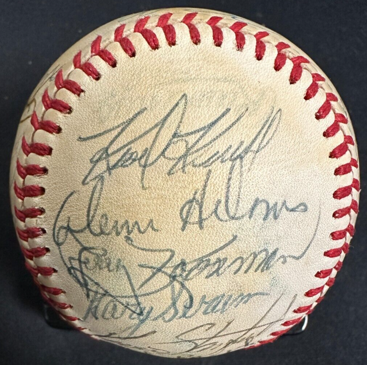 1979 Minnesota Twins Team Signed Baseball Mauch Carew Castino