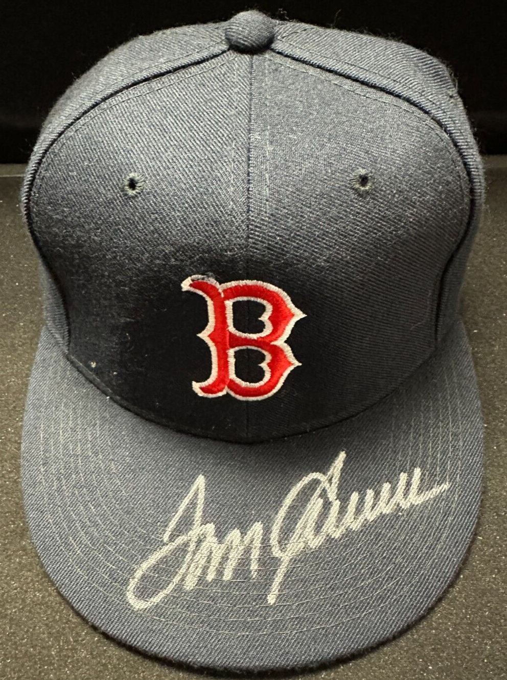 Tom Seaver Autographed Boston Red Sox Fitted Hat BAS HOF