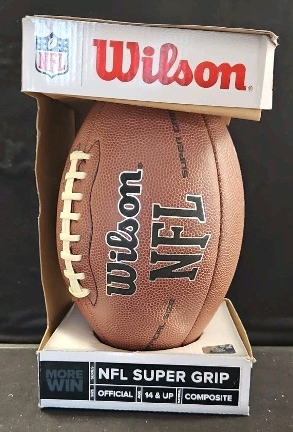 Kellen Winslow Signed HOF Inscribed Wilson NFL Super Grip Football COA