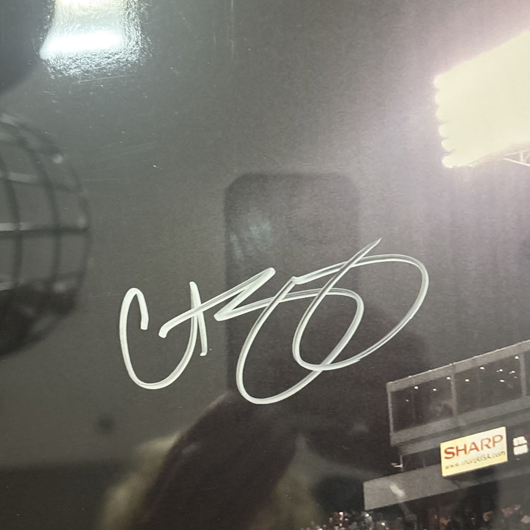 Curt Schilling Autographed 16x20 COA Framed Photo 57/380 Steiner Sports Red Sox