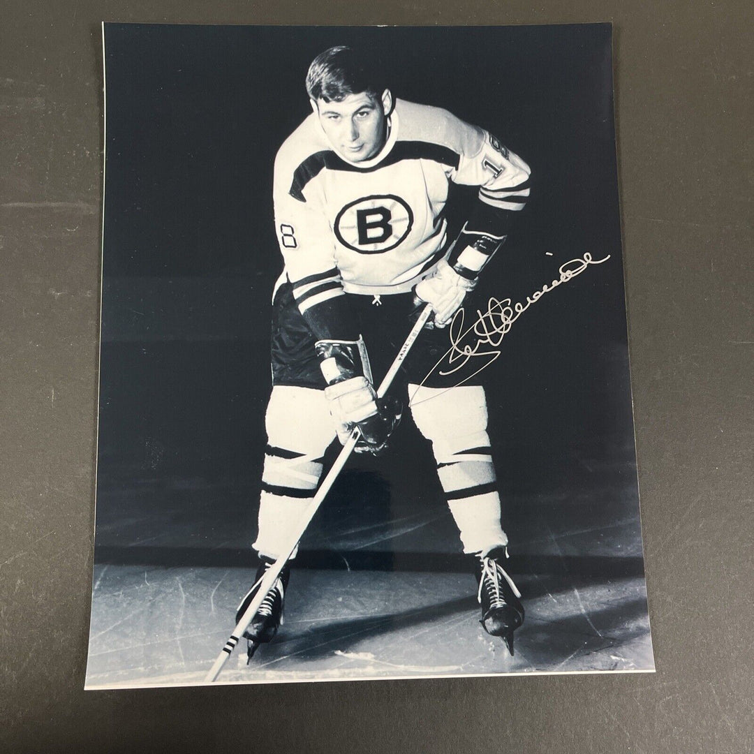 Jim Harrison Signed 8x10 Boston Bruins Sportsworld